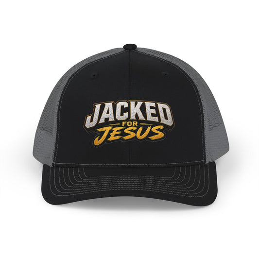 Jacked For Jesus Snapback Trucker Cap