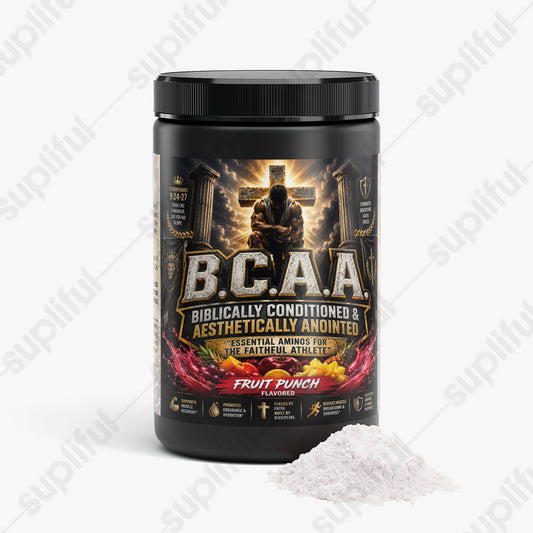"Biblically Conditioned & Aesthetically Anointed" BCAA's (Fruit Punch)