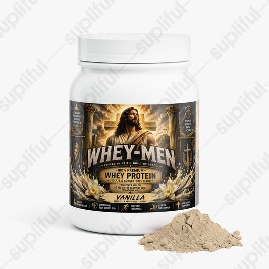 "Whey-Men" 100% Whey Protein Isolate (Vanilla)