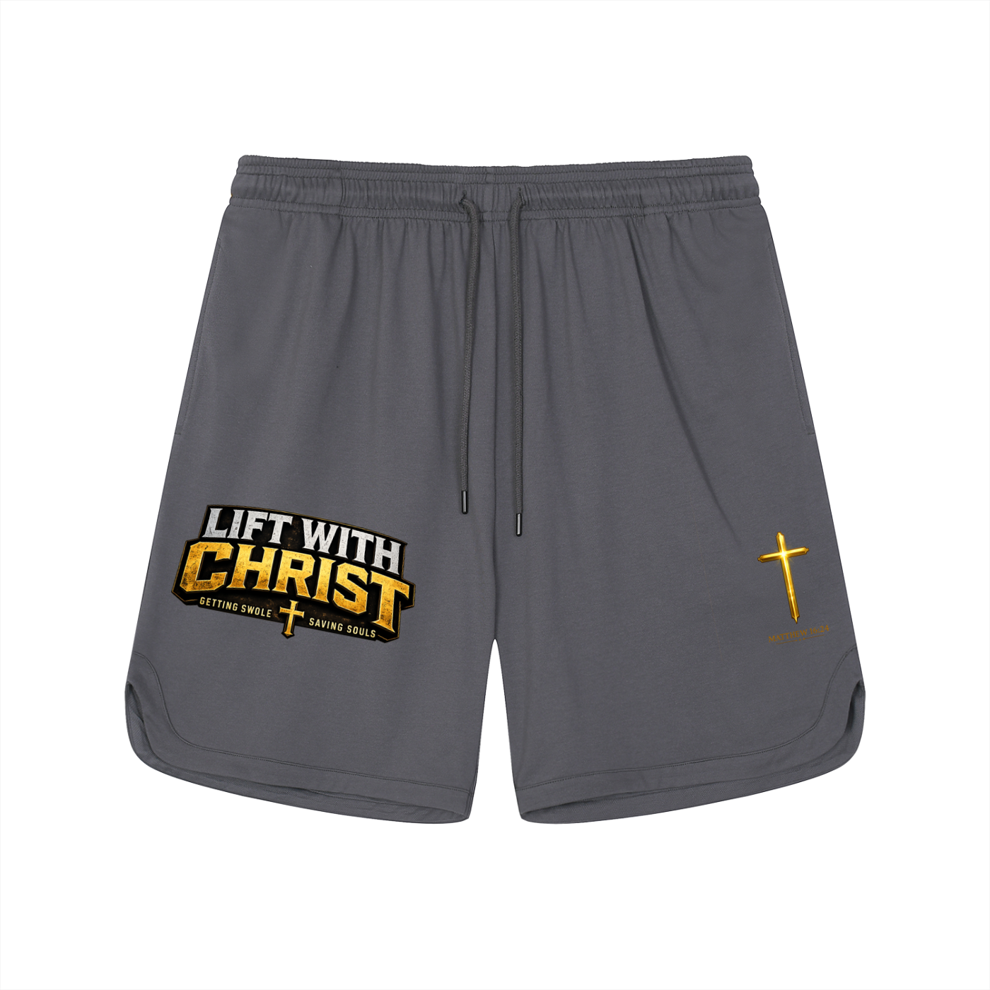 Lift With Christ Mesh-Lined Quick-Dry Performance Shorts