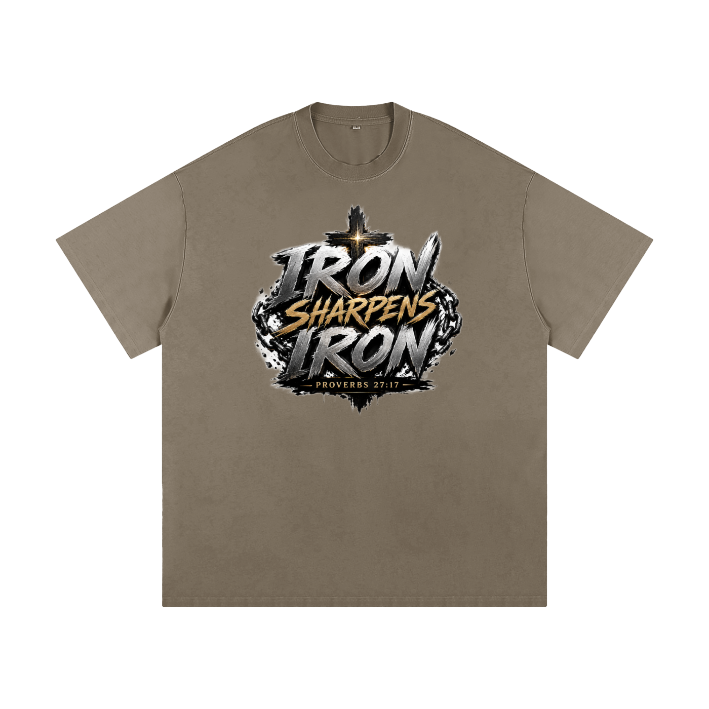 Iron Sharpens Iron Heavyweight Loose Fit T-Shirt