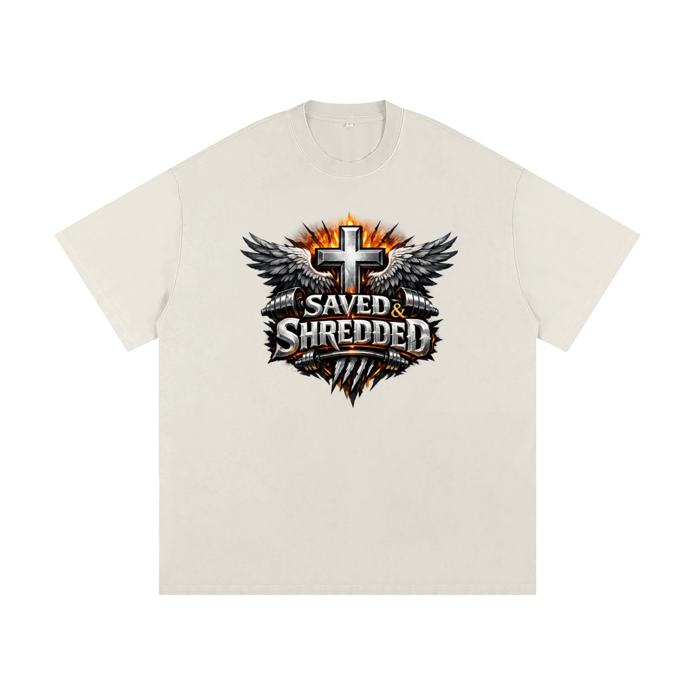 Saved & Shredded Heavyweight Loose Fit T-Shirt