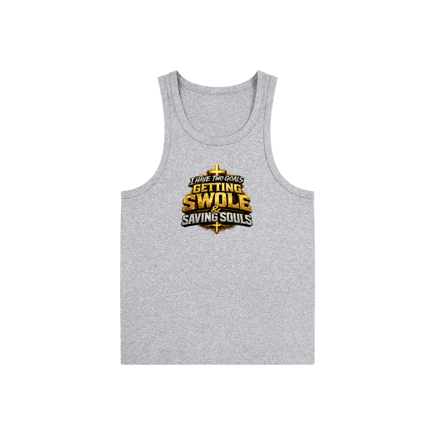 Getting Swole & Saving Souls Essential Performance Tank Top
