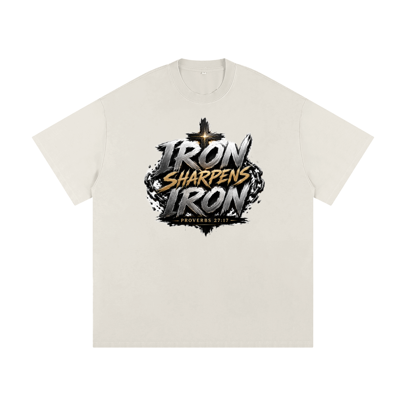 Iron Sharpens Iron Heavyweight Loose Fit T-Shirt