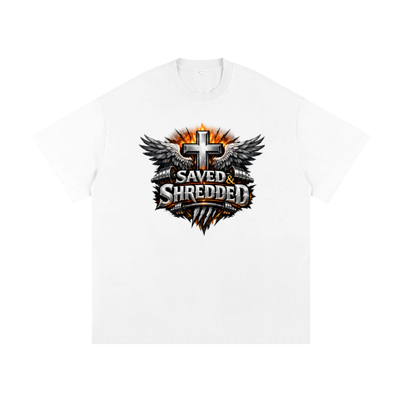 Saved & Shredded Heavyweight Loose Fit T-Shirt