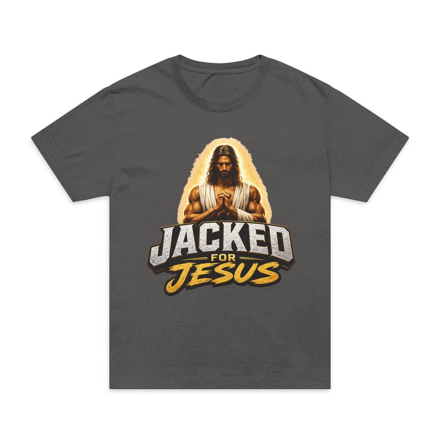 Jacked for Jesus T‑Shirt — Christian Gym Faith Tee