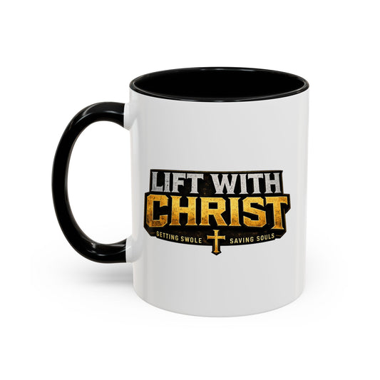 Lift With Christ Accent Coffee Mug (11, 15oz)