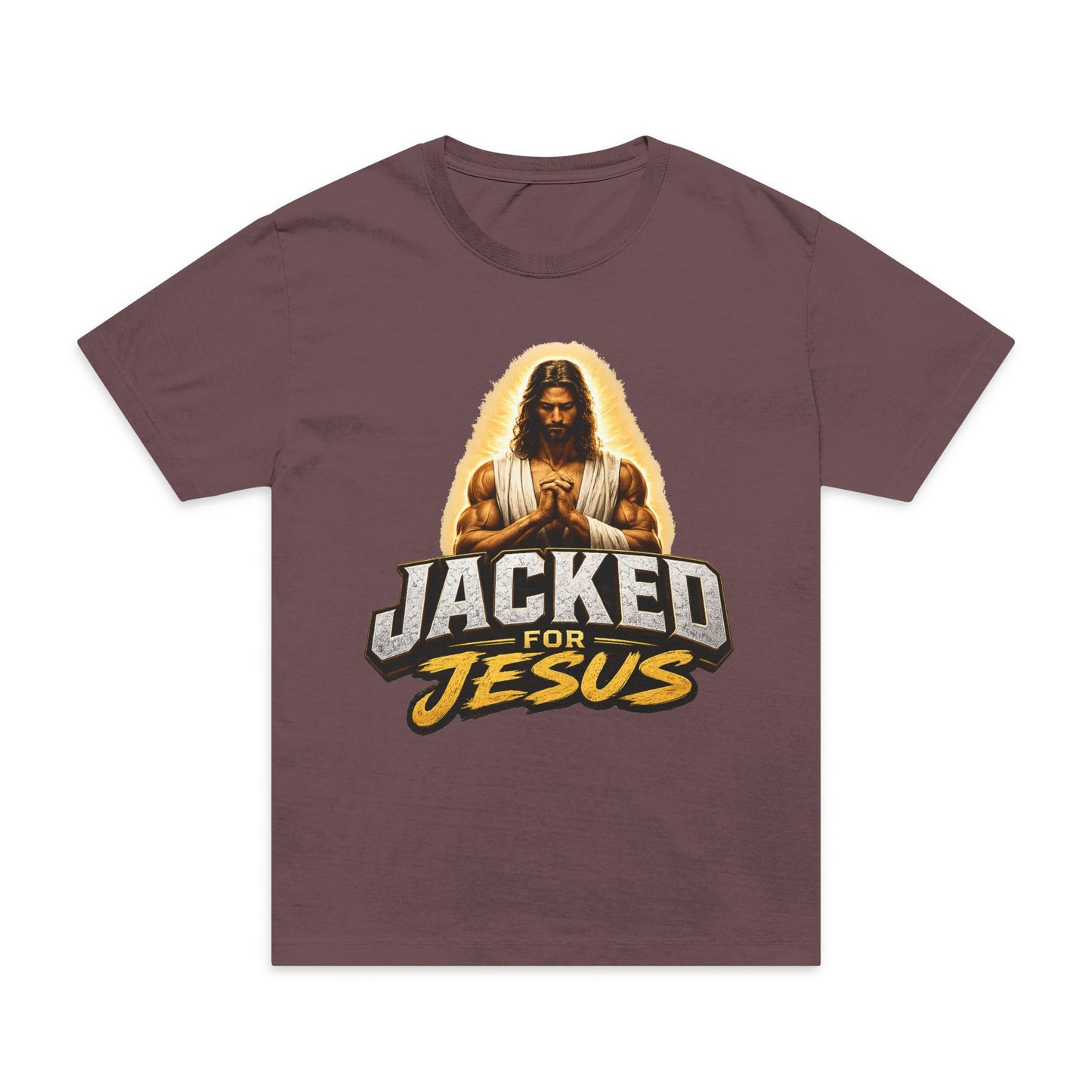 Jacked for Jesus T‑Shirt — Christian Gym Faith Tee