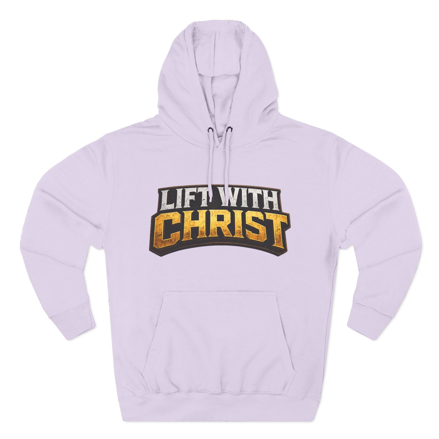 Lift With Christ Hoodie — Christian Fitness Graphic Hoodie