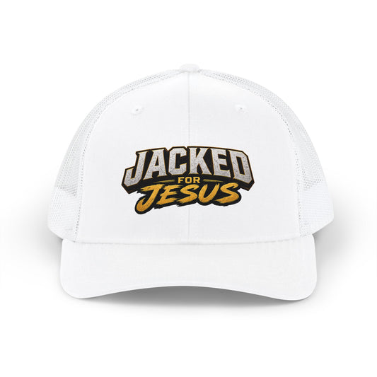 Jacked For Jesus Snapback Trucker Cap