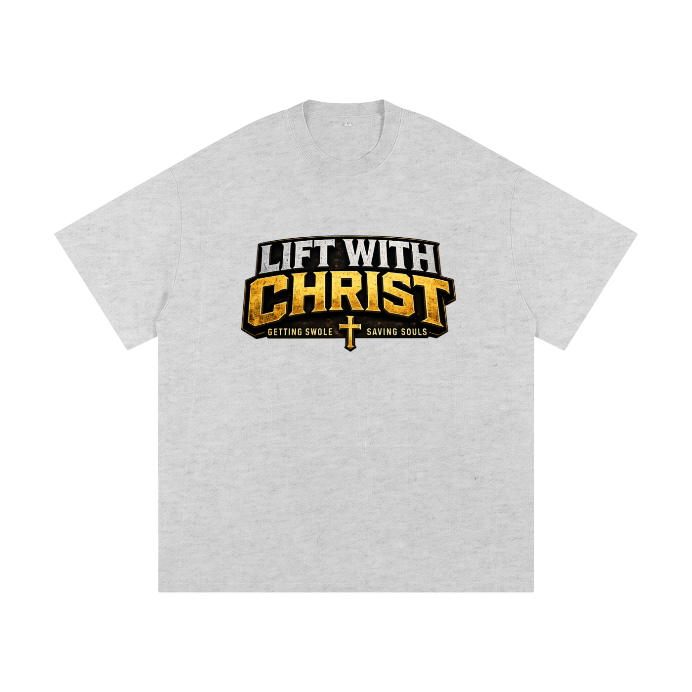 Lift With Christ Heavyweight Loose Fit T-Shirt