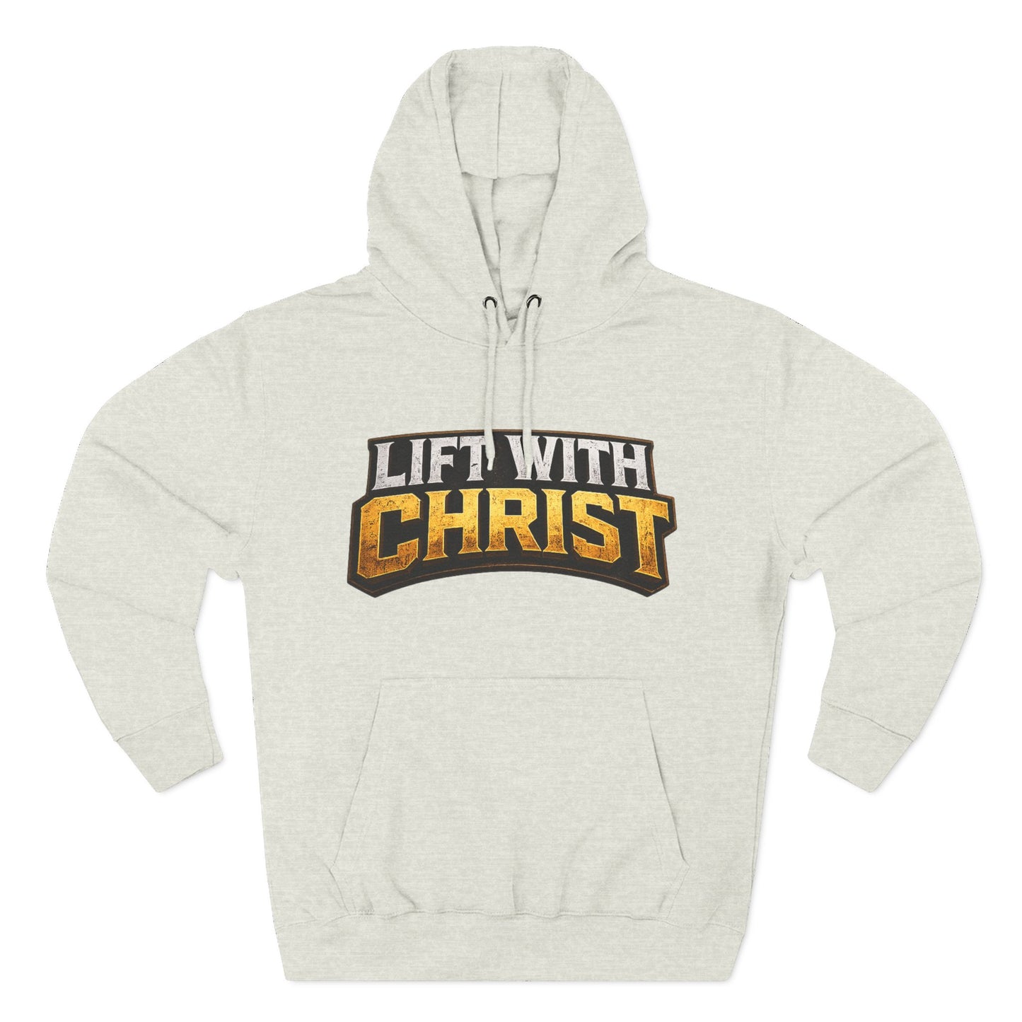 Lift With Christ Hoodie — Christian Fitness Graphic Hoodie