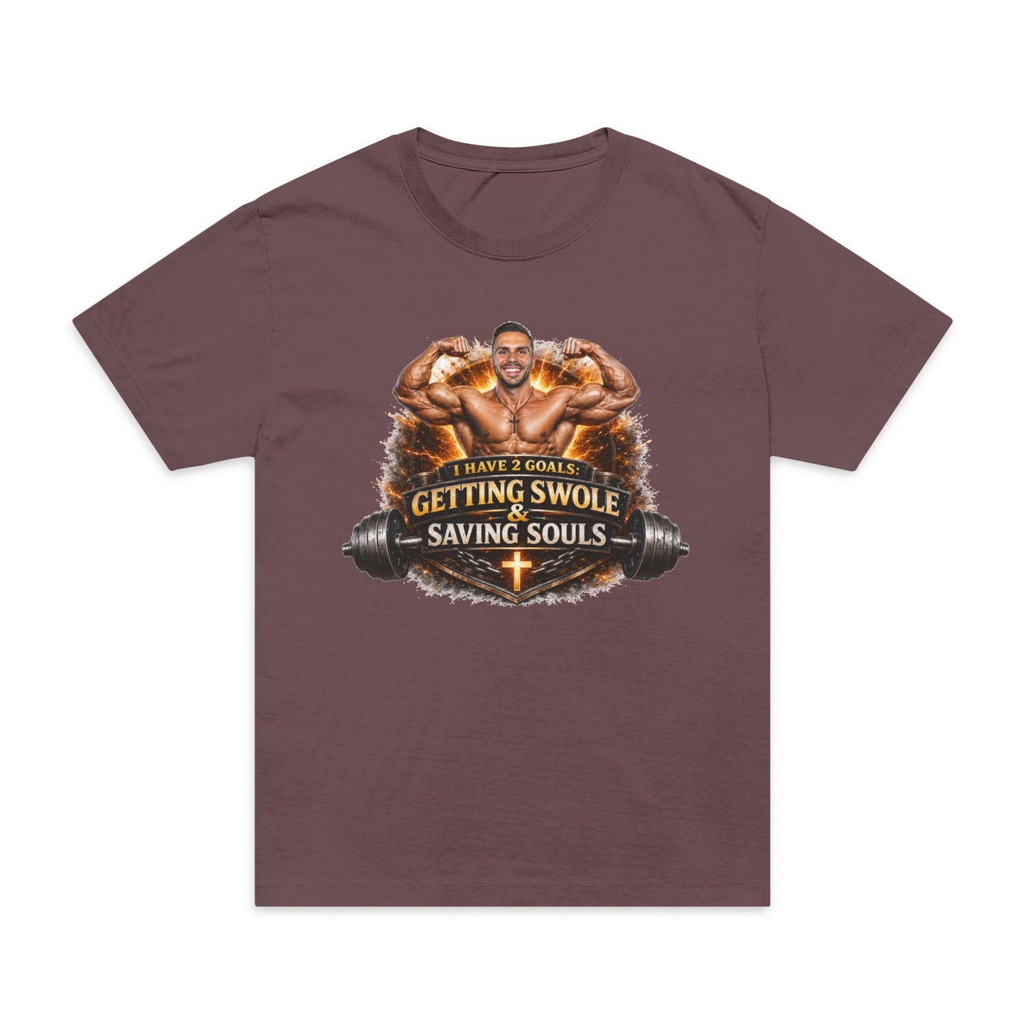 Getting Swole Saving Souls T-Shirt