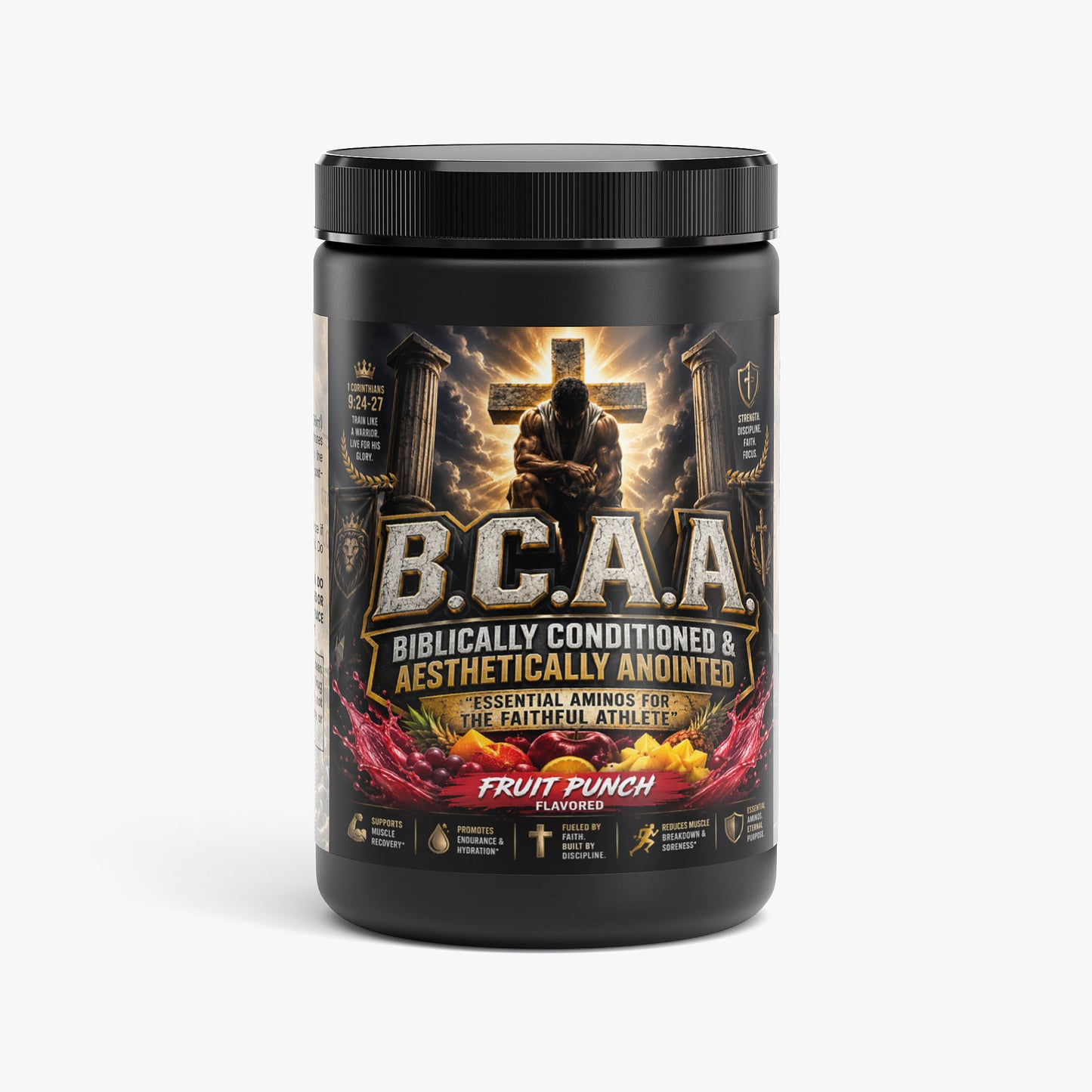 "Biblically Conditioned & Aesthetically Anointed" BCAA's (Fruit Punch)