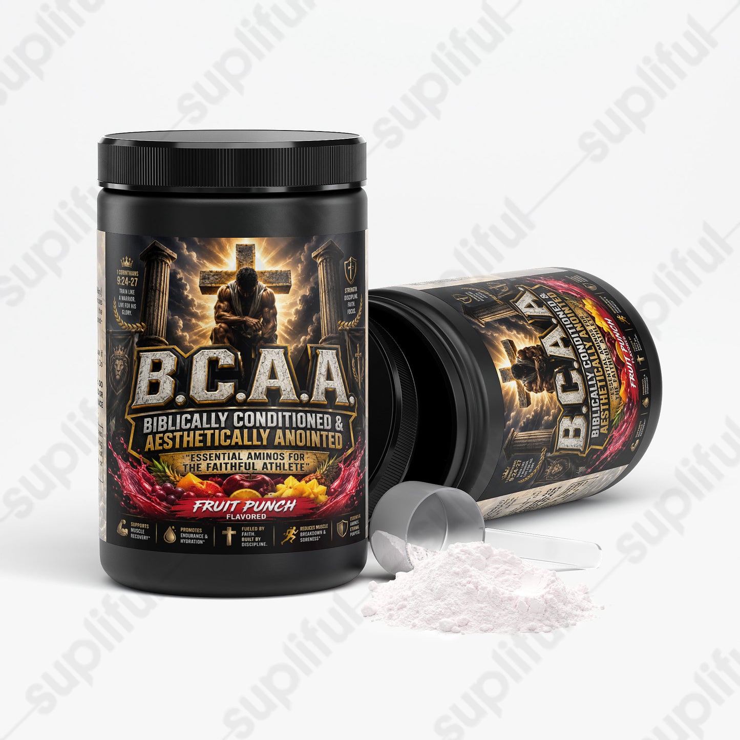 "Biblically Conditioned & Aesthetically Anointed" BCAA's (Fruit Punch)