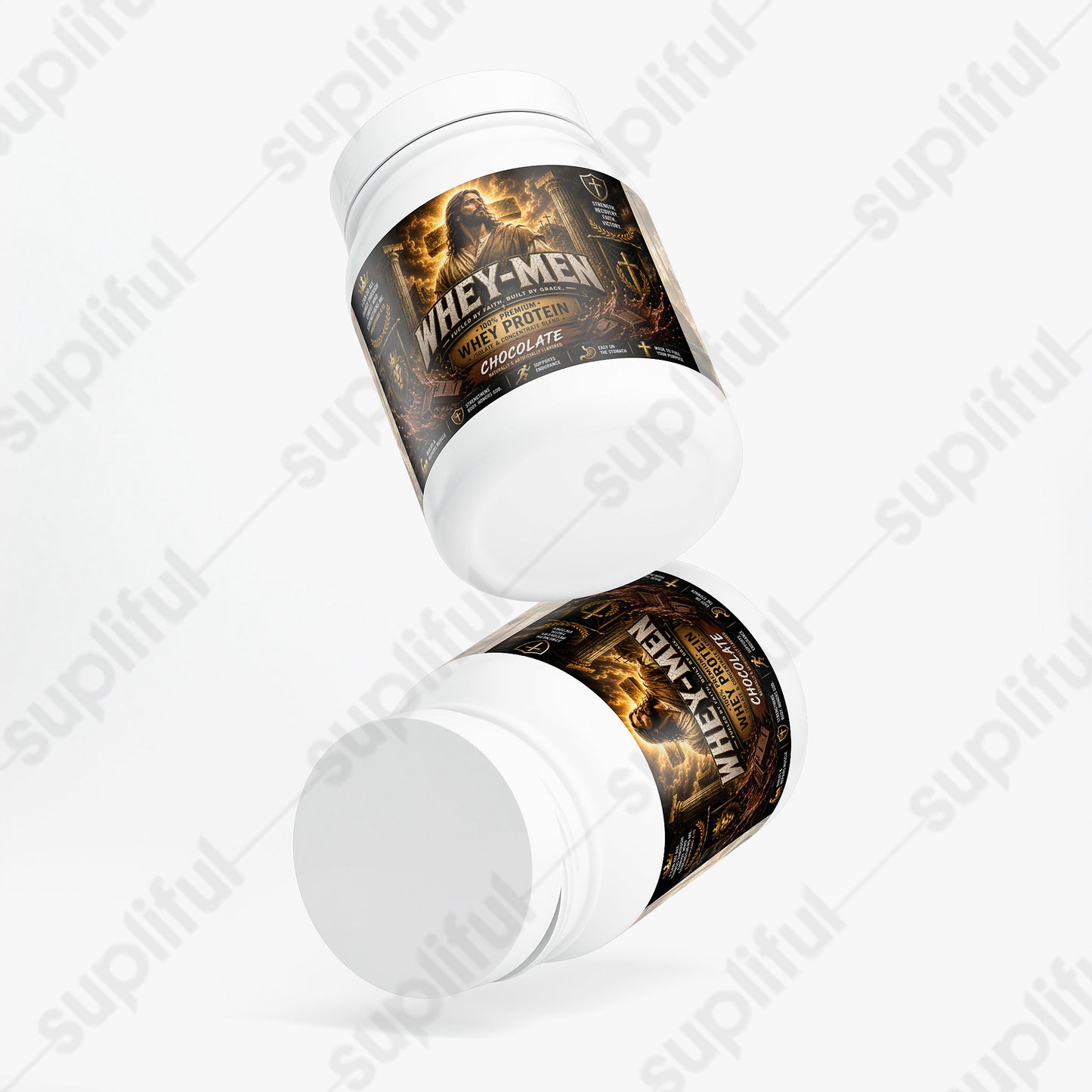 "Whey-Men" 100% Whey Protein Isolate (Chocolate)