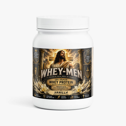 "Whey-Men" 100% Whey Protein Isolate (Vanilla)