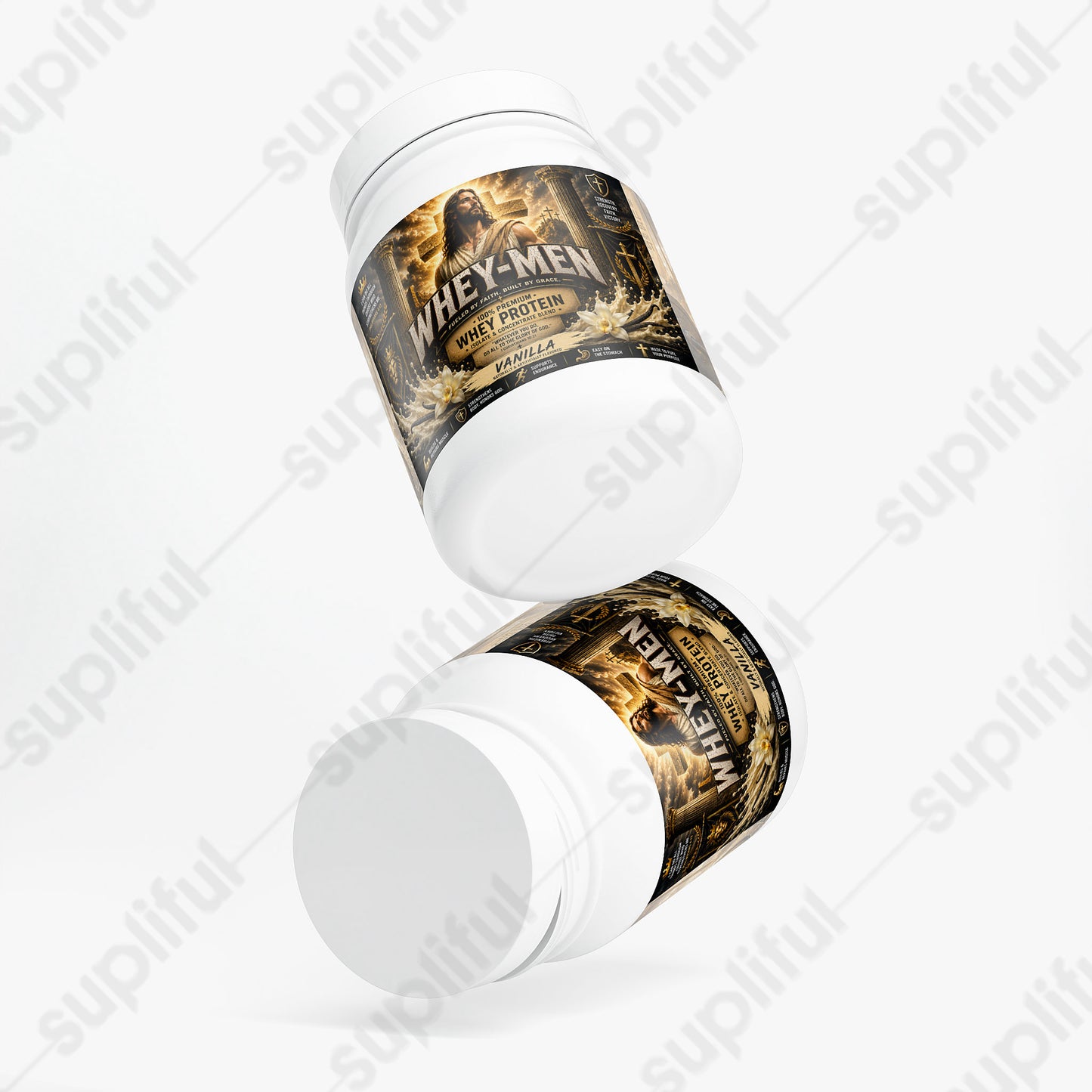 "Whey-Men" 100% Whey Protein Isolate (Vanilla)