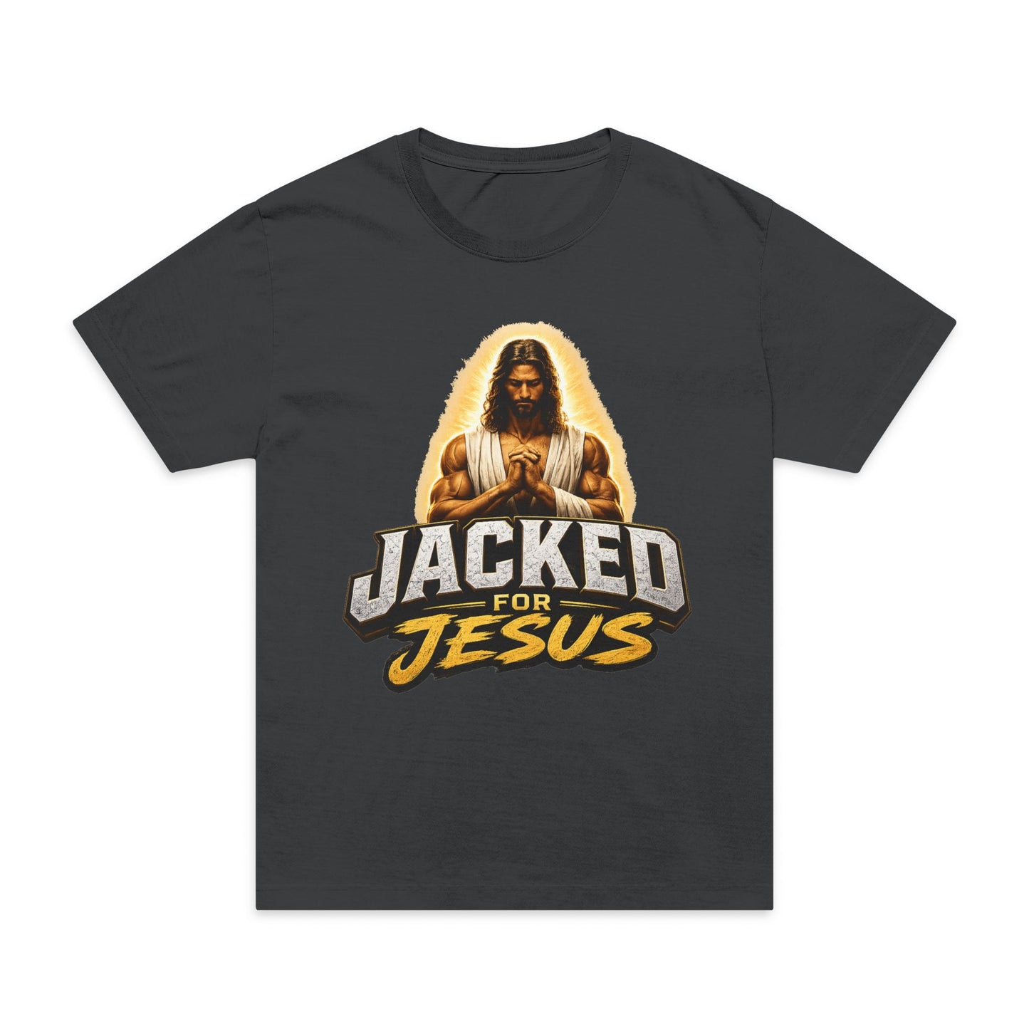 Jacked for Jesus T‑Shirt — Christian Gym Faith Tee