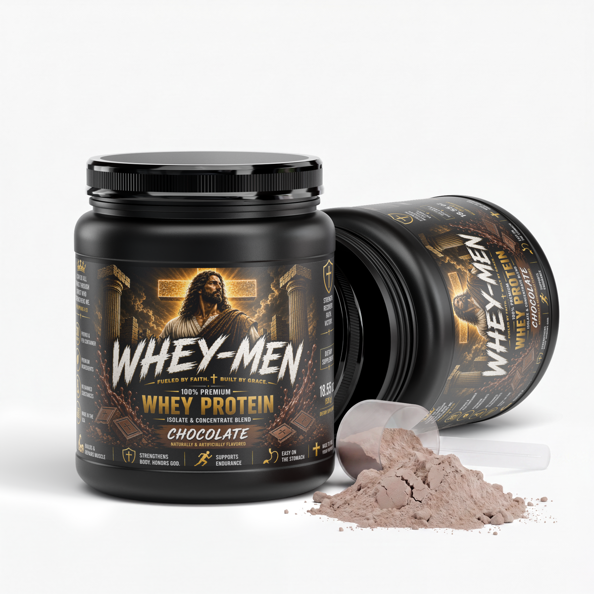 "Whey-Men" Performance Whey Protein Blend (Chocolate)