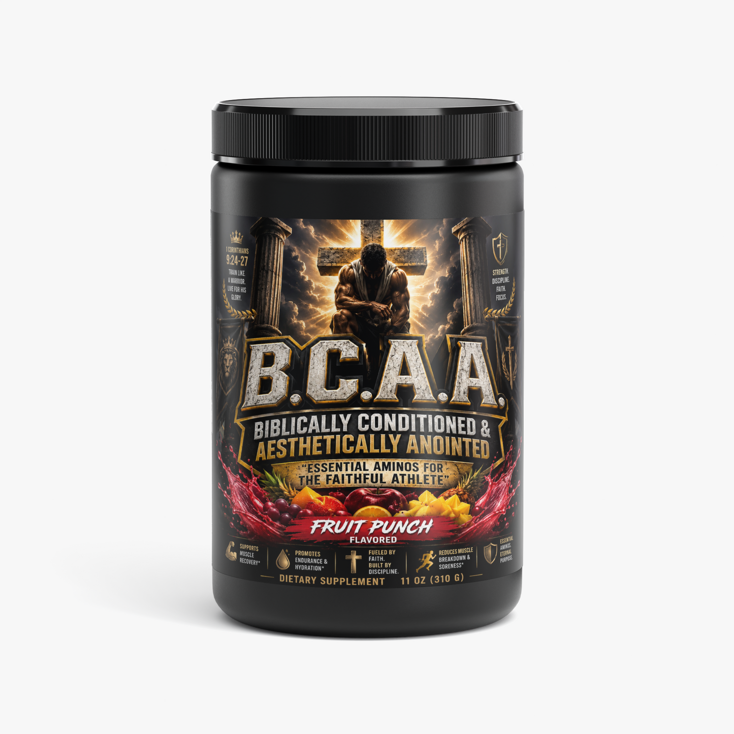 "Biblically Conditioned & Aesthetically Anointed" BCAA's (Fruit Punch)