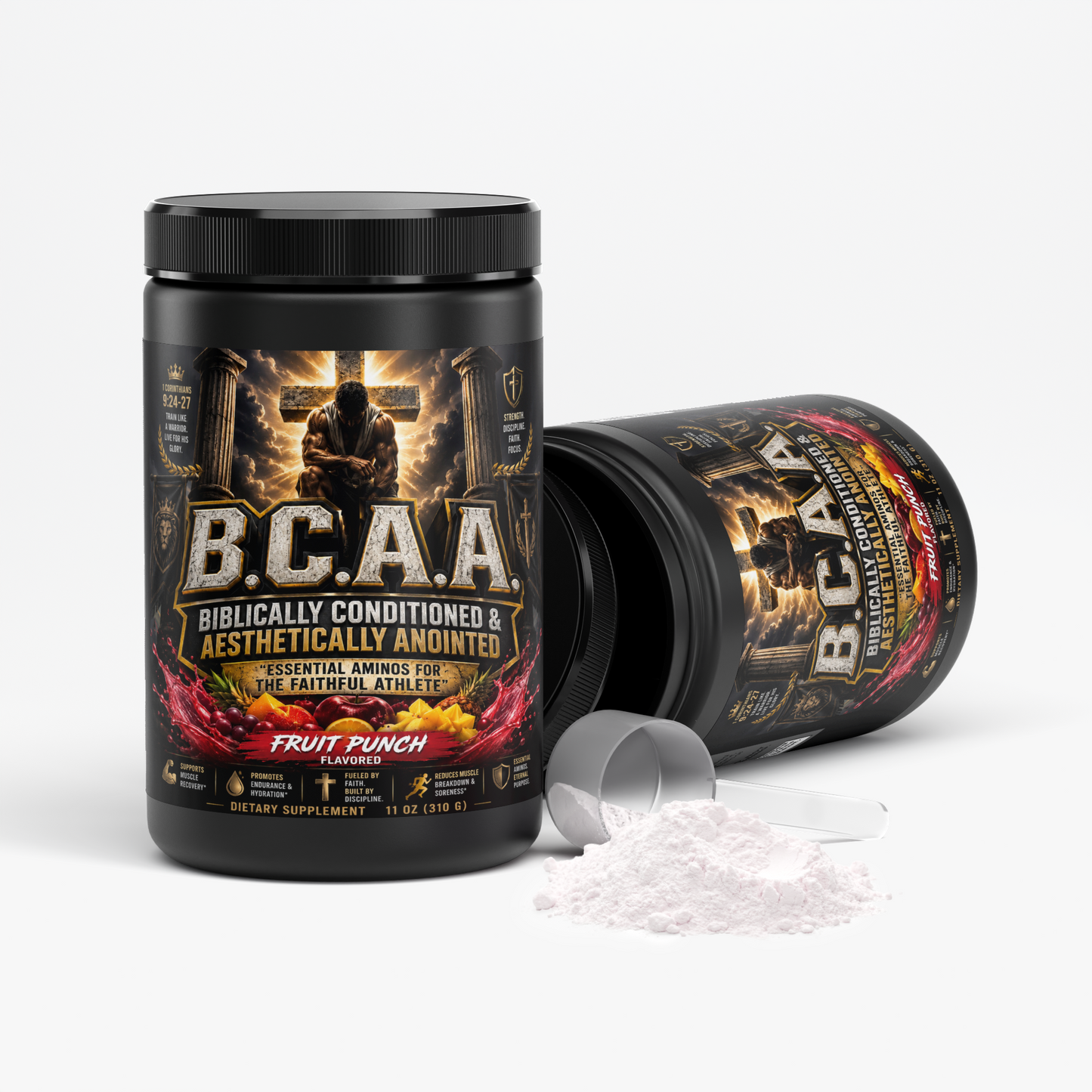 "Biblically Conditioned & Aesthetically Anointed" BCAA's (Fruit Punch)