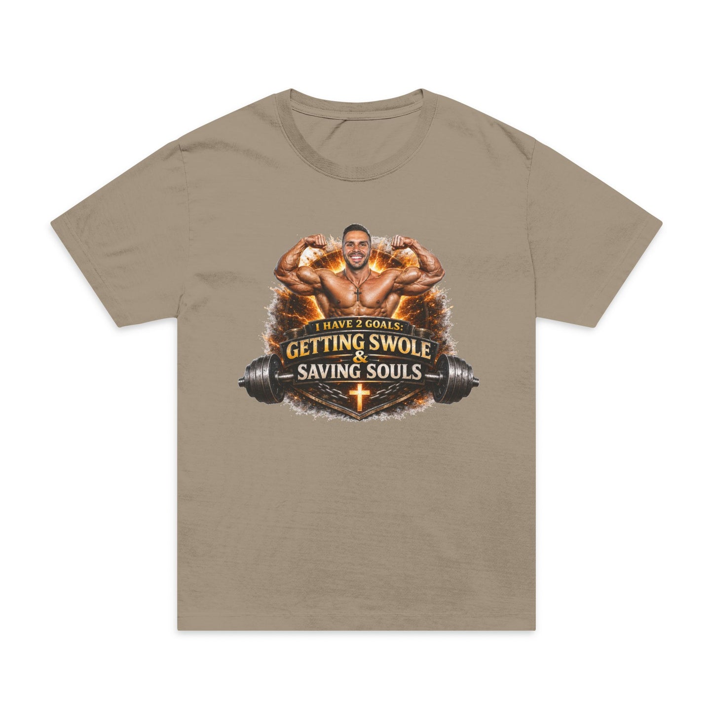 Getting Swole Saving Souls T-Shirt