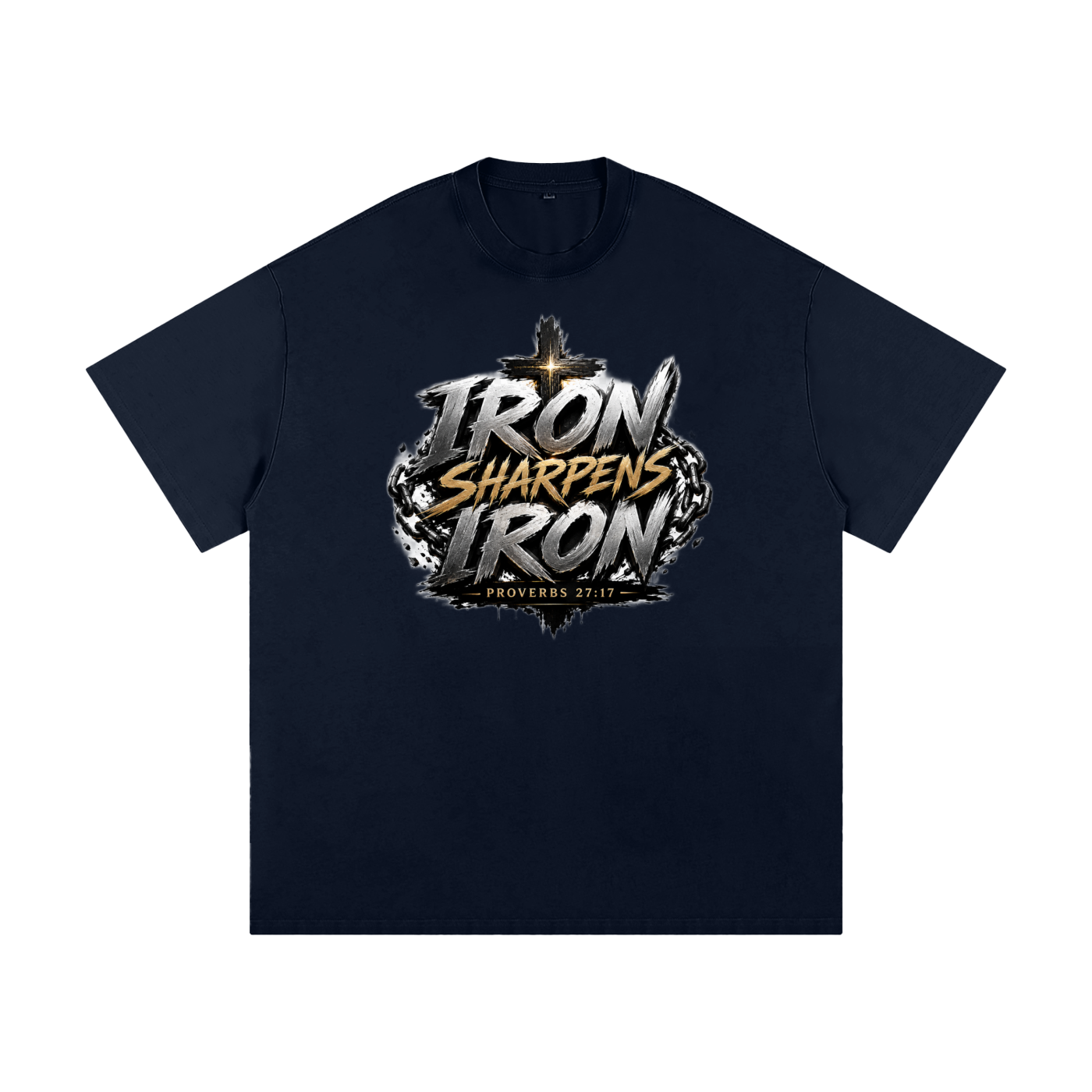 Iron Sharpens Iron Heavyweight Loose Fit T-Shirt