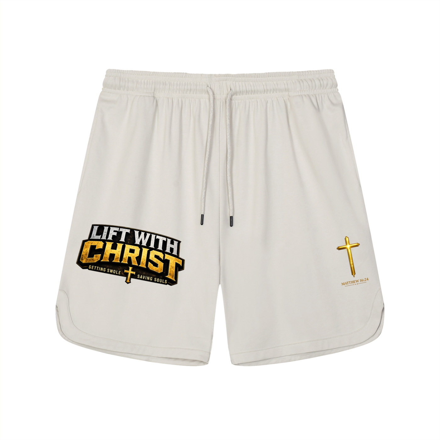 Lift With Christ Mesh-Lined Quick-Dry Performance Shorts