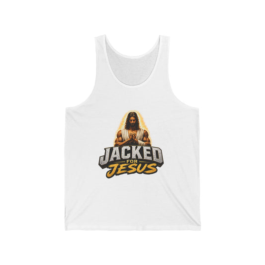 Jacked for Jesus Tank Top — Christian Gym Workout Tank