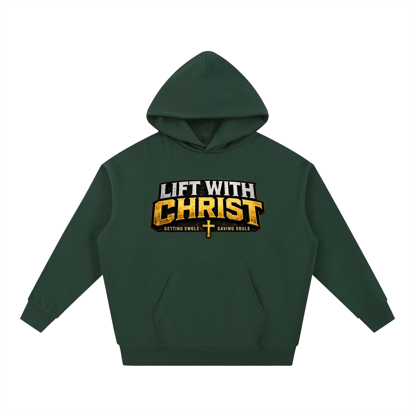 Lift With Christ Essential Heavyweight Hoodie