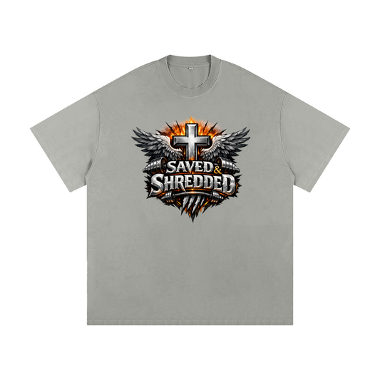 Saved & Shredded Heavyweight Loose Fit T-Shirt