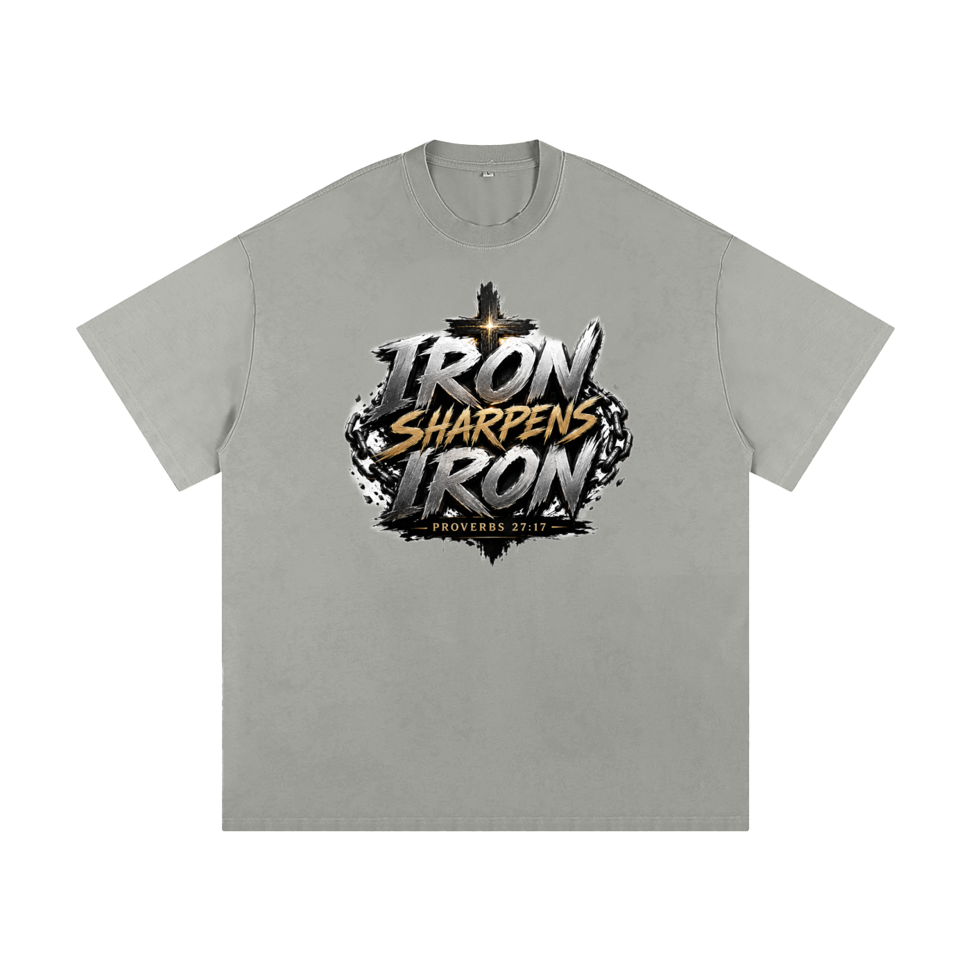 Iron Sharpens Iron Heavyweight Loose Fit T-Shirt
