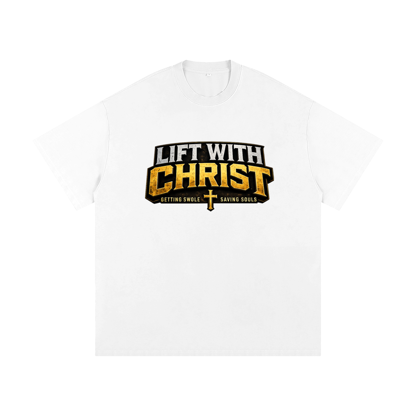 Lift With Christ Heavyweight Loose Fit T-Shirt