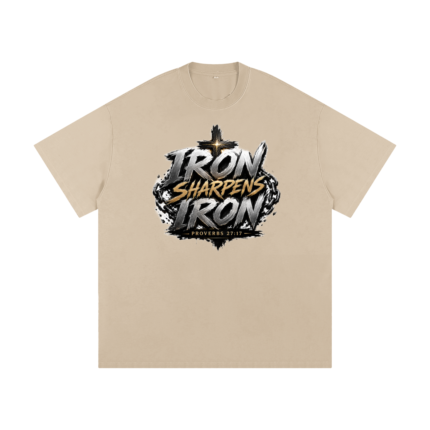 Iron Sharpens Iron Heavyweight Loose Fit T-Shirt