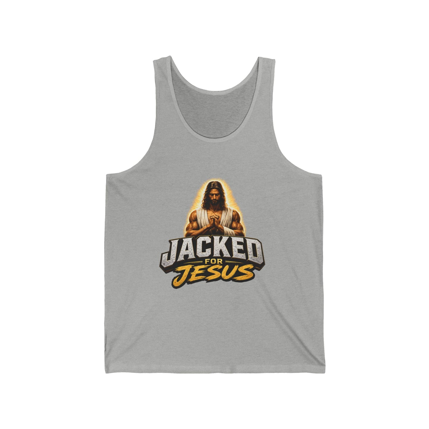 Jacked for Jesus Tank Top — Christian Gym Workout Tank