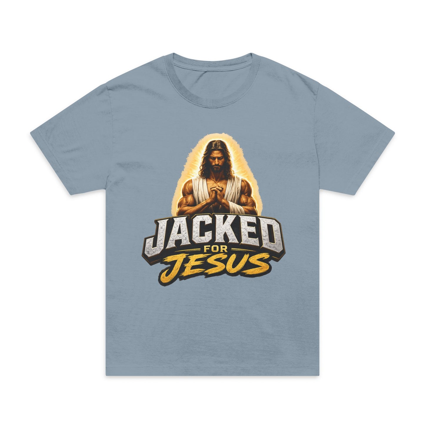 Jacked for Jesus T‑Shirt — Christian Gym Faith Tee