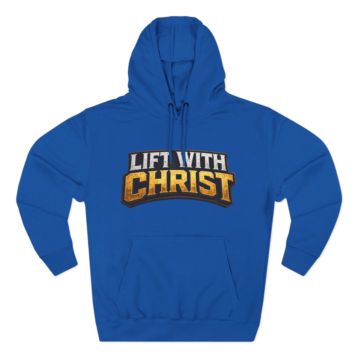 Lift With Christ Hoodie — Christian Fitness Graphic Hoodie