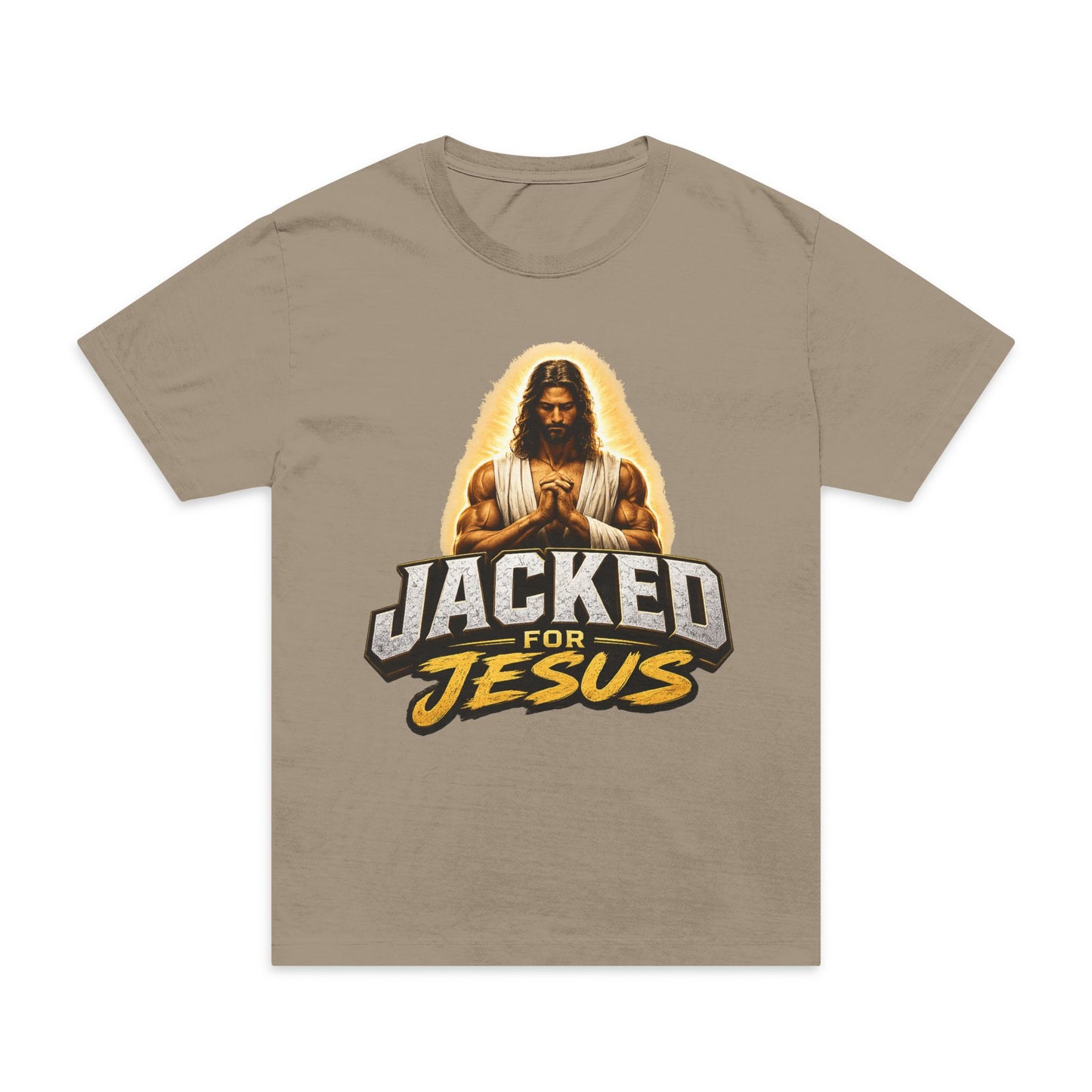 Jacked for Jesus T‑Shirt — Christian Gym Faith Tee