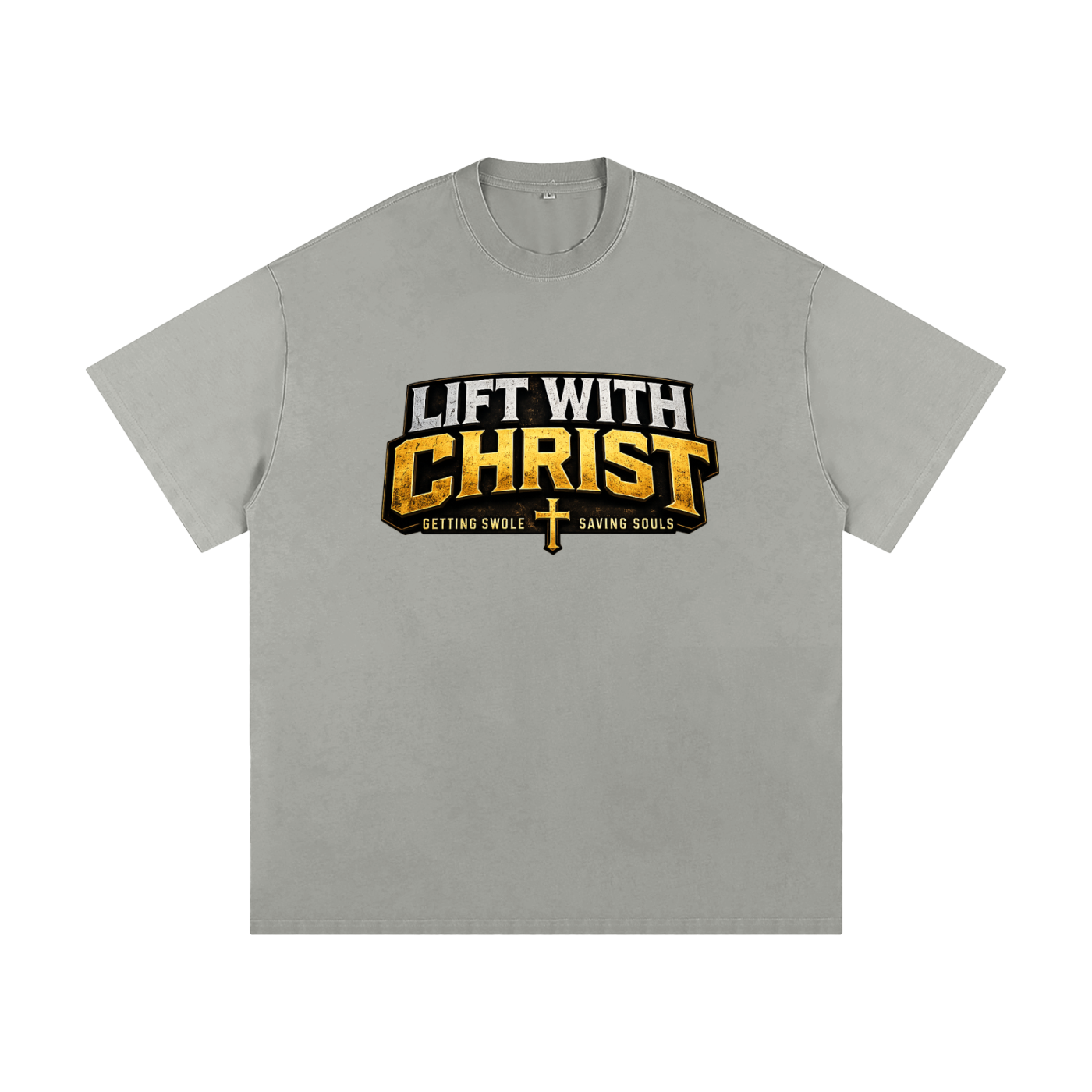 Lift With Christ Heavyweight Loose Fit T-Shirt