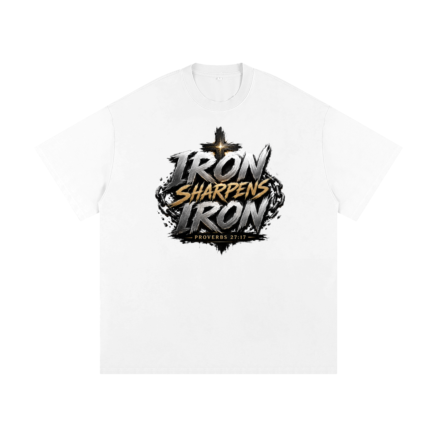 Iron Sharpens Iron Heavyweight Loose Fit T-Shirt