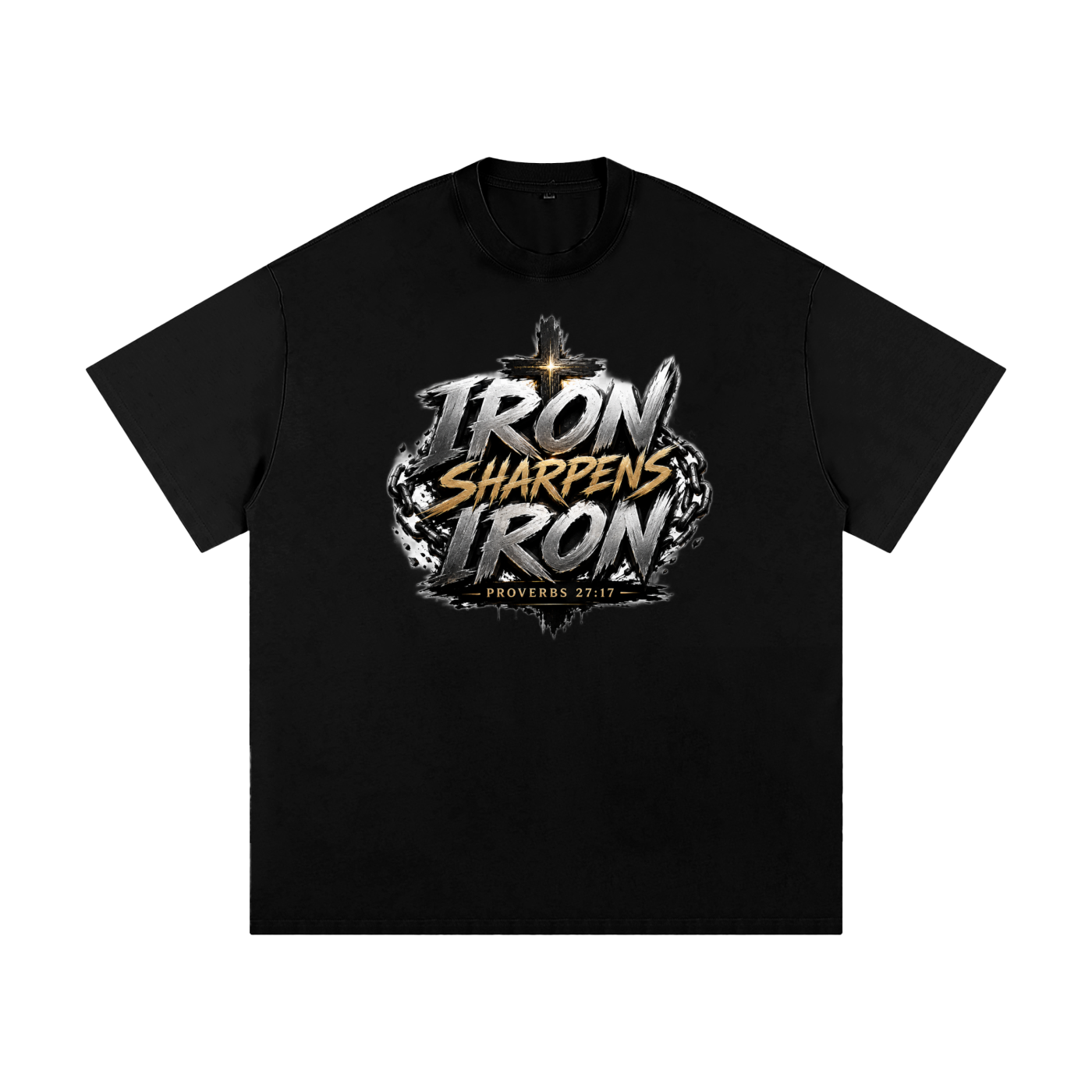 Iron Sharpens Iron Heavyweight Loose Fit T-Shirt