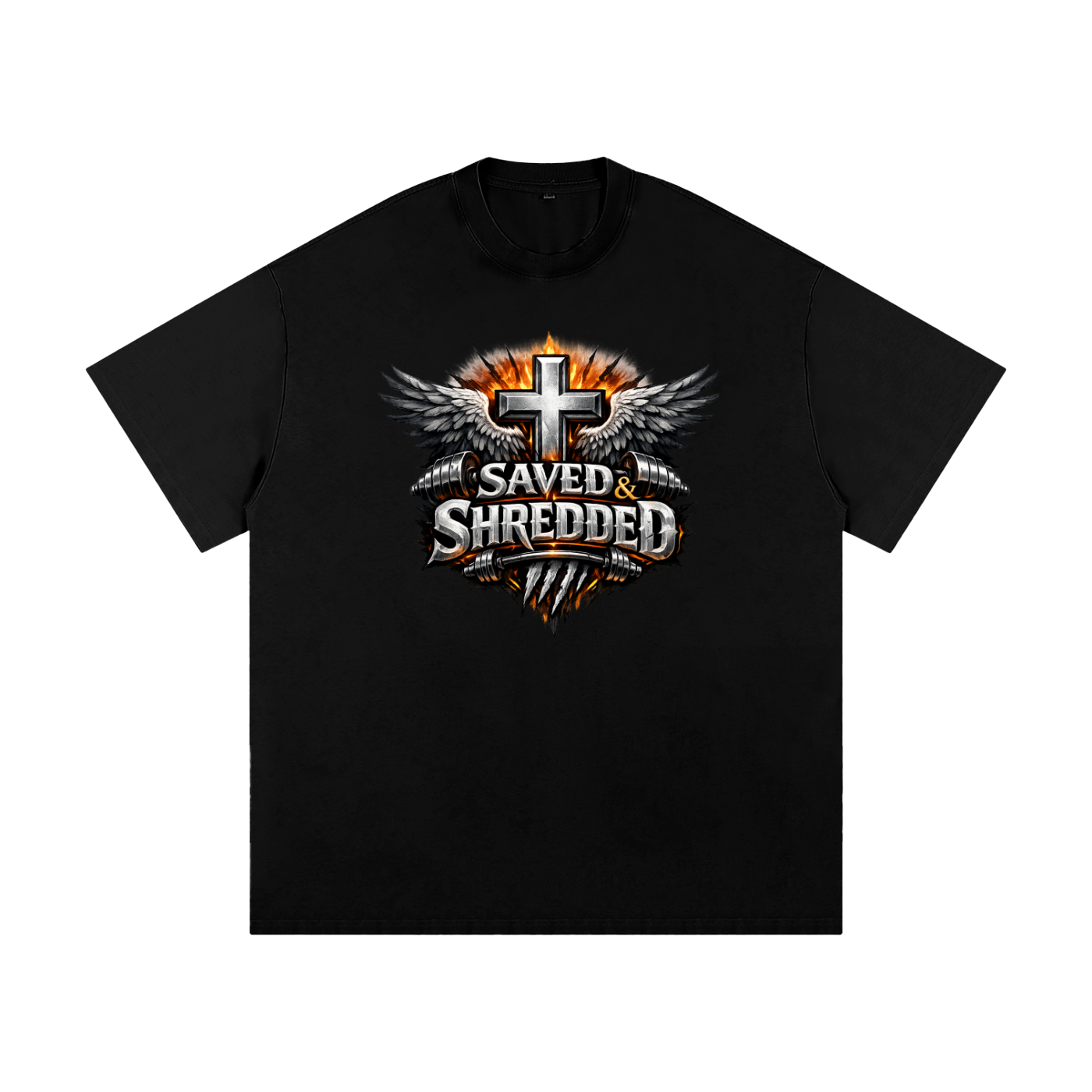 Saved & Shredded Heavyweight Loose Fit T-Shirt
