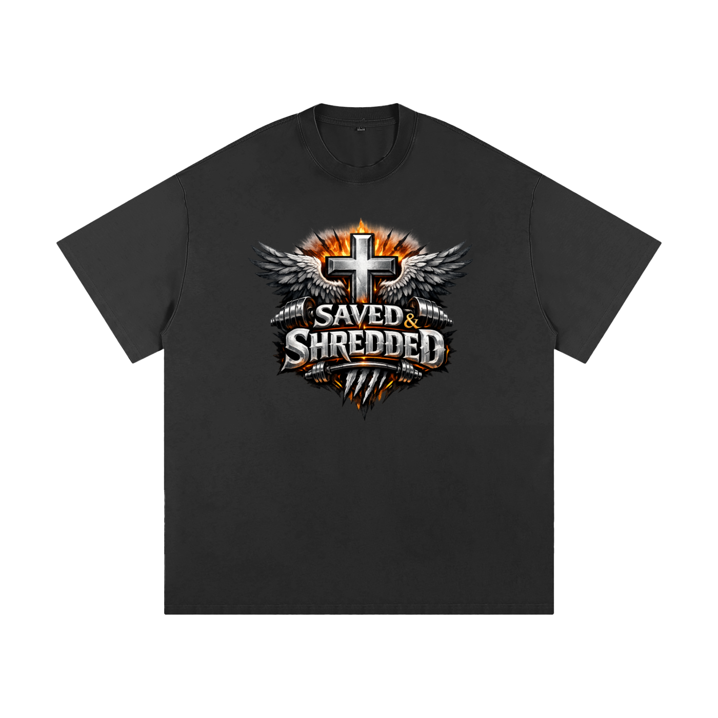 Saved & Shredded Heavyweight Loose Fit T-Shirt
